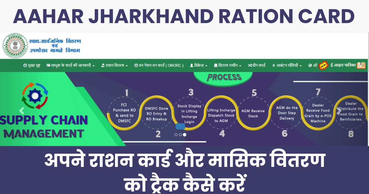 Aahar Jharkhand Ration Card Photo